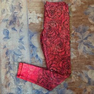 Inner Fire Pink Tights - Size 8